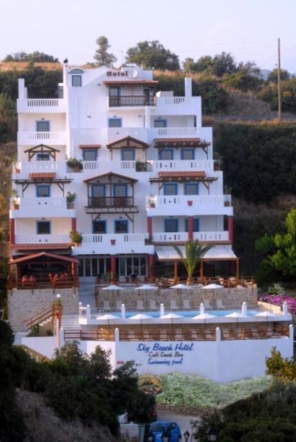 Sky Beach Hotel Agia Galini Екстериор снимка